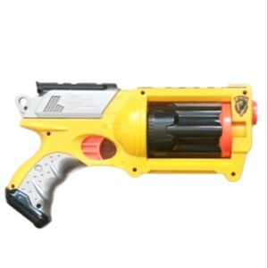 NERF N Strike Maverick Rev-6 Blaster - Yellow